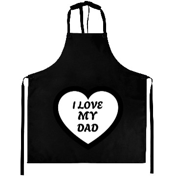 Discover I love my Dad Aprons
