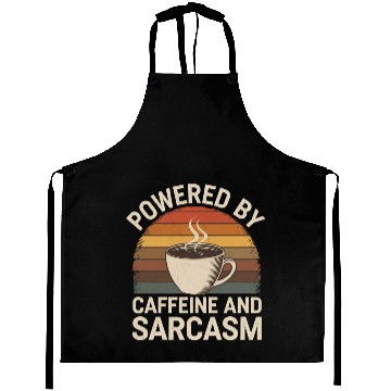 Discover Powered By Caffeine and Sarcasm 4 Aprons