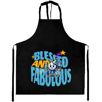 Discover Blessed And Fabulous - Numbers 6:24-25 Aprons