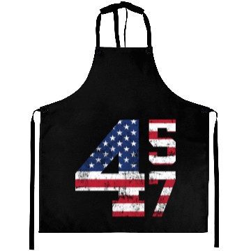 Discover 45 47 President Donald Trump Aprons