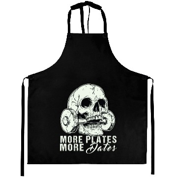 Discover Motivational Gym Skull Aprons