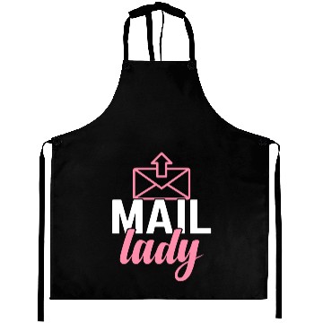 Discover Mail Lady Postal Service Postman Worker Aprons