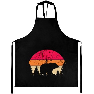 Discover Bear Nature Outdoor Hiking Forest Aprons