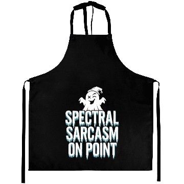 Discover Paranormal Comedy Funny Ghost Humor Lighthearted Aprons