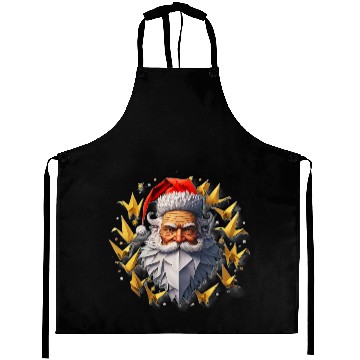 Discover Festive Santa Claus Unique Holiday Design Santa Aprons