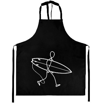 Discover Surfer walking with surfboard Aprons