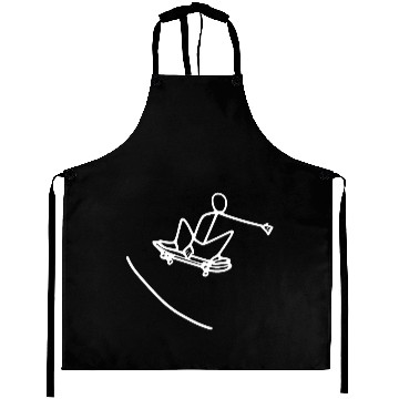Discover Skater skating on skateboard Aprons