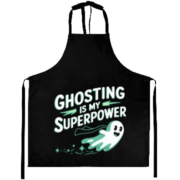 Discover Paranormal Comedy Funny Ghost Humor Lighthearted Aprons
