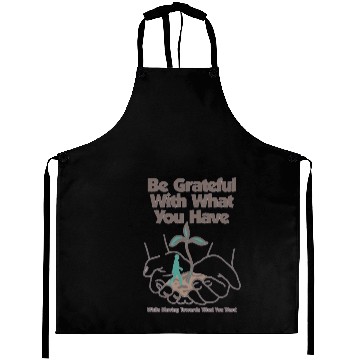 Discover Be Grateful: Inspirational Nature Aprons