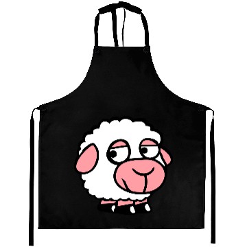 Discover Sheep Sad Shy Introverted Unhappy Look Sideways Aprons