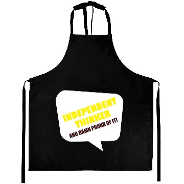 Discover Independent Thinker Aprons