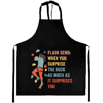 Discover Boulderer Flash Send Bouldering Aprons