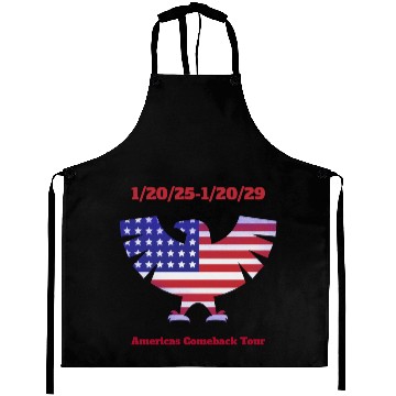Discover Americas Comeback Tour Aprons