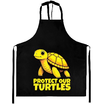 Discover Cute Turtle Designs for Nature Fans Aprons