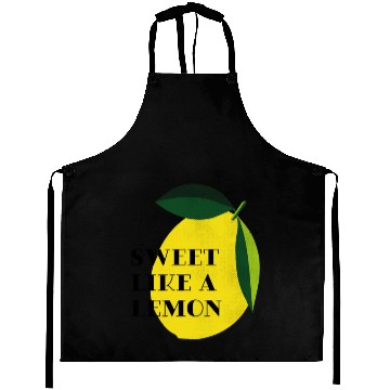 Discover Sweet like a lemon Fruit Citrus Yellow Summer Aprons