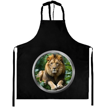 Discover Lion Animal -1 Aprons
