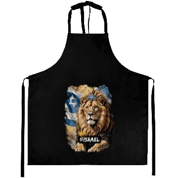 Discover lion of judah - israel Aprons