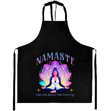 Discover Namaste Yoga Aprons
