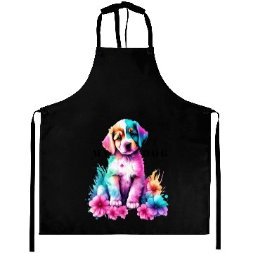 Discover i love Dog Aprons