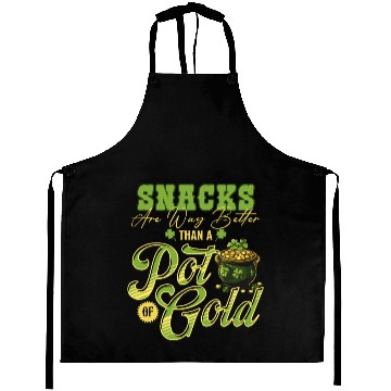 Discover Snacks Are Better Than A Pot Of Gold St Patricks Aprons