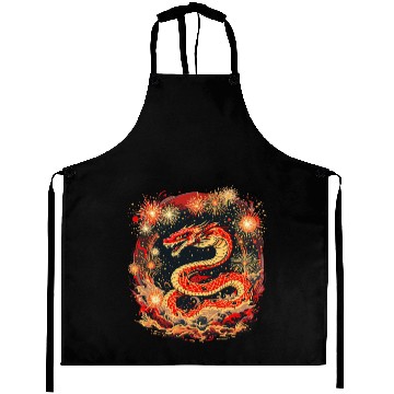 Discover Snake Fireworks Aprons