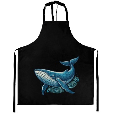 Discover Blue Whale Aprons