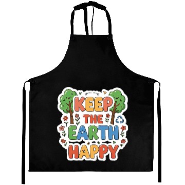 Discover Keep the earth happy Aprons