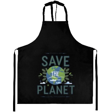 Discover Save the Planet: A Call for Environmental Action Aprons
