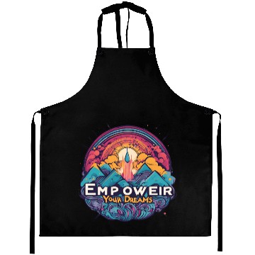 Discover Empower Your Dreams Aprons