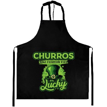 Discover Churros Make Everyday Feel Lucky St Patricks Day Aprons