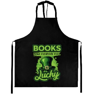 Discover Books Make Everyday Feel Lucky St Patricks Day Aprons