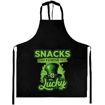 Discover Snacks Make Everyday Feel Lucky St Patricks Day Aprons