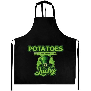 Discover Potatoes Make Everyday Feel Lucky St Patricks Day Aprons