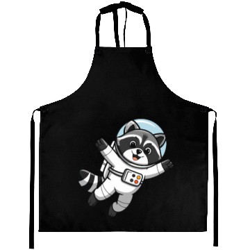 Discover Astro Racoon for Kids Astronaut Aprons