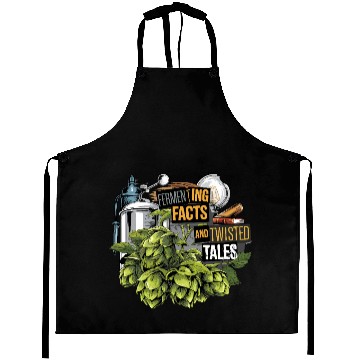 Discover Craft Beer Brewing & True Crime Twisted Tales Aprons