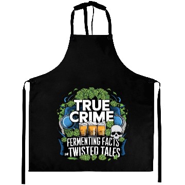 Discover Craft Beer Brewing & True Crime Twisted Tales Aprons