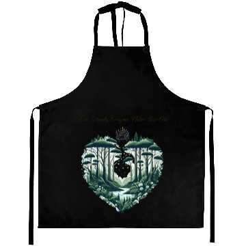 Discover Evergreen Nature Lover Art Aprons