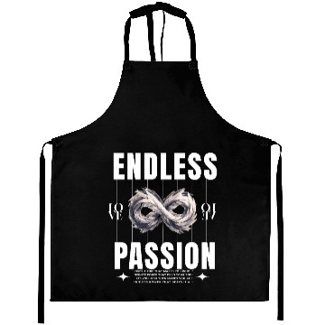 Discover Endless Passion – Love Infinity Symbol Graphic Aprons