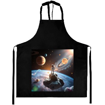 Discover .Abstract Nature Fusion Aprons