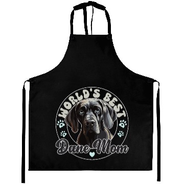 Discover Great Dane Groovy Dane Mom Aprons
