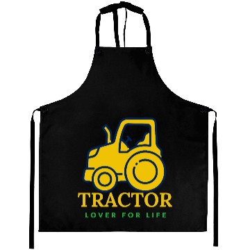 Discover Tractor Lover for Life Aprons