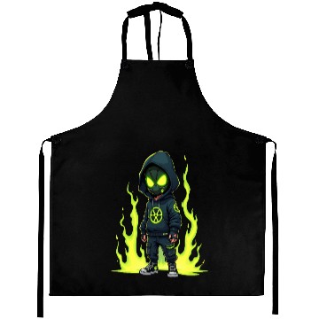 Discover Toxic Menace - Radioactive Streetwear Warrior Aprons