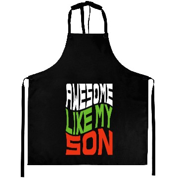 Discover Awesome Like My Son Aprons