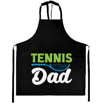 Discover Tennis Dad Proud Supporter Design Aprons