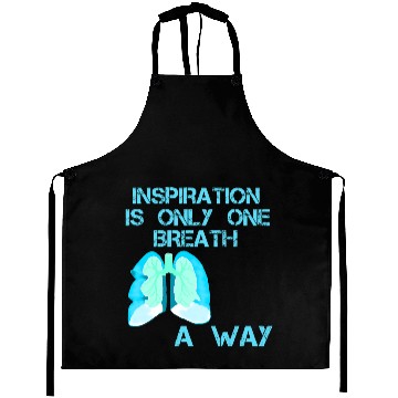 Discover TAKE A GOOD BREATH, INSPIRATION 2025 Aprons