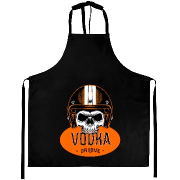 Discover v is for vodka valentines VODKA RIDER Aprons