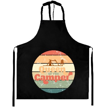 Discover Queen Of The Camper Aprons