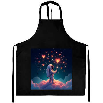 Discover Astronauts are full of love Aprons