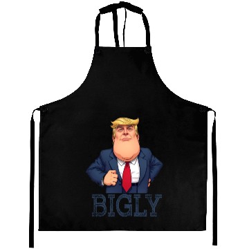 Discover Bigly Trump Aprons