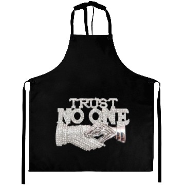 Discover Trust No One Aprons